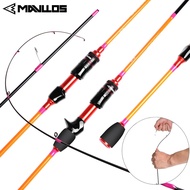 Mavllos Focoso Ul Fishing Rod,carbon Solid Tip Fast,bait 0.8-6g 1.95m Ultralight Spinning Casting Ro