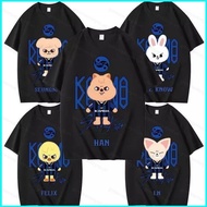 100-5xL GN 2025 Stray Kids KARMA T-shirt - Bangchan Felix Design, 100% Cotton, Unisex Cal WearS-5XL 