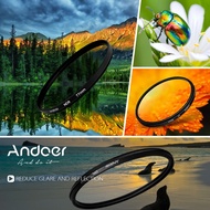 Andoer 52mm UV+CPL+ND8 Circular Filter Kit Circular Polarizer Filter ND8 Neutral Density Filter with