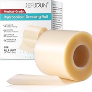 Hydrocolloid Dressing Roll for Wound Care, 5 cm x 3.6 m Cuttable Hydrocolloid Patch Bandages, Extra 
