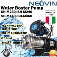 [𝐌𝐚𝐝𝐞 𝐈𝐧 𝐈𝐭𝐚𝐥𝐲]Neovin Automatic Home Booster Water Pump SH-M230 240 440 0.5HP 0.75HP 1HP 1.5HP Multi