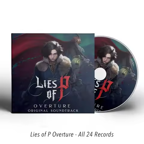 Game Lies Of P Michio Mamiya Music CD Greatest Hits DLC OST Album Music Record Cosplay Walkman Car S