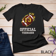 Official Teenager Us Football 13Th Birthday Gift Premium Unisex T-Shirt