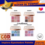 IMPLORA Eyeshadow Palette 1pc (4 Varian) Lovablemart Bisa COD Bayar di Tempat Implora Eye Shadow Mak