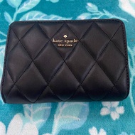 Quilted Bifold wallet by Kate Spade with 10 card slots and coin slot From Canada