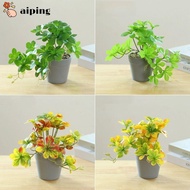 AIPING Fake Potted Plant, Fake Plant Artificial Spider Plant Artificial Bonsai Plant,  with Pot Bons