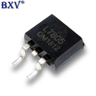 10PCS 7805 SMD Three-terminal Regulator L7805 TO-263 (D2PAK) Original Authentic L7812CD2T L7812 L780