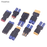 Fitow Adapter EC5 To XT60 XT90 T TRX Deans Female Male Connectors Banana Plug RC  Control Parts DIY 