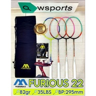 Original Power Max Powermax FURIOUS 22 35LBS Badminton Racket