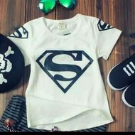 結業清貨   白色超人短袖Tee  Superman T Shirt