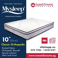 MySleep Classic Premium Grade Spring Mattress  - Single / Super Single / Queen / King