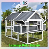 Premium Large Chicken Cage Pigeon Bird Rabbit Duck Coop Pet House Reban Ayam Kandang Sangkar Besar Arnab Burung 鸟鸡笼兔窝宠物笼