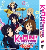 Anime DVD K-On ! Season 1+2 Vol.1-36 End + 5 OVA + The Movie 轻音少女完整版