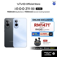 Online Exclusive vivo iQOO Z11 5G 16*(8+8)+256GB 9020mAh 90W 7k mm² Icecore Cooling 144Hz 1.5K AMOLE