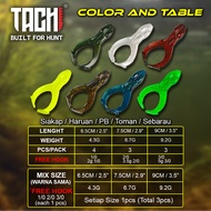 TACHI Kicker Frog 6.5cm 7.5cm 9cm Mix Size TPE Soft Frog Topwater Floating Casting Haruan Toman PB F