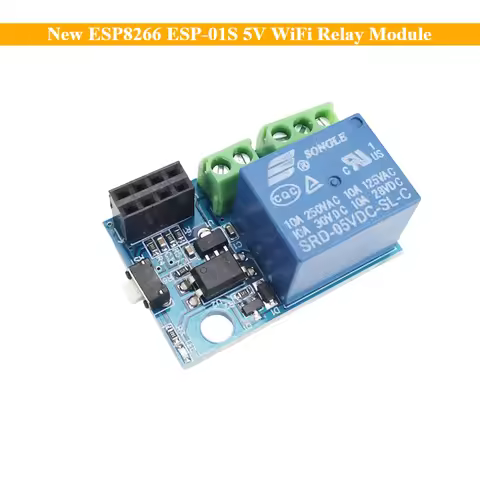 New ESP8266 ESP-01S 5V WiFi Relay Module Things Smart Home Remote Control Switch for Arduino Phone A