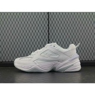 NIKE M2K TEKNO 男款 全白復古 厚底老爹鞋 AV4789-101-080