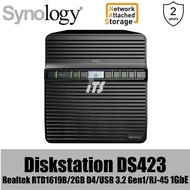 Synology DiskStation 4-Bay Powerful Dual 1GbE NAS (DS418 / DS423)