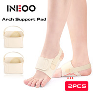 INEOO แผ่นรองในรองเท้าที่รองรับส่วนโค้งเท้าแบน1คู่สำหรับผู้หญิงผู้ชายพื้นรองเท้าครึ่งหนึ่งดูแลเท้าแผ