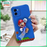 Feilin Acrylic Hard case Compatible For Vivo Y01 Y01A Y12 Y12A Y12S Y15 Y15S Y15A Y15C Y17 Y19 aesthetics Mobile Phone casing Pattern Super Mario Accessories hp casing case cassing full cover