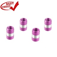 【4.12QKC】 Tire/Rim Valve/Wheel Air Port Dust Cover Stems Caps  For Car 4 X Aluminum