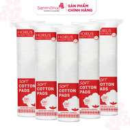 Combo 5 Horus Bông tẩy trang Soft Cotton Pads 120 pads