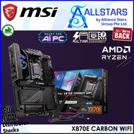 MSI MPG X870E CARBON WIFI + 7800X3D (TRAY-VERSION) / 9800X3D (TRAY-VERSION) DDR5 AMD AM5 MAINBOARD