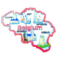 Country Map Souvenir World Map Belgium Belgium Brussel