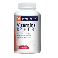 VitaHealth Vitamins K2 + D3 60's