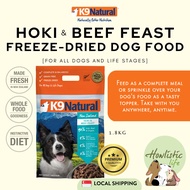 K9 Natural Hoki &amp; Beef Freeze-Dried Dog Food 1.8kg