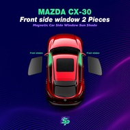 Mazda CX-30 Magnetic Custom Fit Sunshade Magnetic Car Side Window Sunshade Sun Protection Easy insta