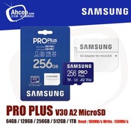 PRO PLUS 512GB A2 V30 TF UHS-I MicroSDXC Card - Samsung ( 另有 64G / 128G / 256G / 1TB )