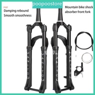 POOP Performances Bike Suspension Fork Mountain Bike Bicycles Front Fork Adjustable Light Weight Air