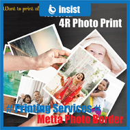 Insist 4R Matte Photo Print  Cuci Gambar# Photo Printing Services #  Matte Photo PaperPrinting with Border Photo Frame