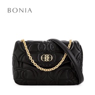 Bonia Black Naiara Shoulder Bag