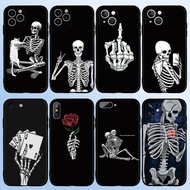 casing for iPhone 5 5s SE 6 6s 6Plus 6sPlus 7 8 SE 7Plus 8Plus X XR XS Max Cover DM-10 Skeleton Patt