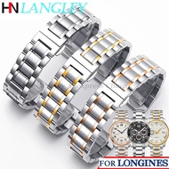 Watch Band For LONGINES WatchBand Stainless Steel Bracelet Original Master Crescent 12/13/14/15/16/1