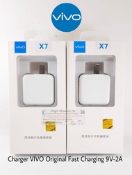 Original VIVO Charger Xplay 5 Xplay 6 X7 X7 Plus Fast Charging 9V 2A ORIGINAL Casan