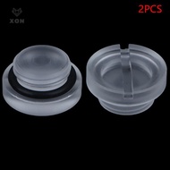 [XON] 2pcs Frosted G1/4 Water Plug Matte Acrylic Water Stop Lo Seal Button Hand Twisting Water Cooli