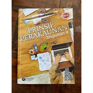 BUKU TEKS PRINSIP PERAKAUNAN TINGKATAN 4 (Preloved)