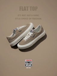 Vision Street Wear FLAT-TOP 復古街頭滑板鞋/ 奶荼色/ 28cm(EU43)