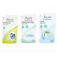 Aliv Antibacterial  ☑️ Cool Body Wash/Shower Foam/Sabun Mandi Antibakteria 850ML