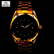 80U Orient Automatic Watch Men,GMT World Map Wrist Watch 3D Dial Stainless Steal,Gift for Him  rpy