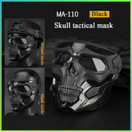 BEST SELLER Masker Motor Topeng Airsoft Gun Full Face Tactical Mask PC/ Masker Motor Topeng Airsoft 