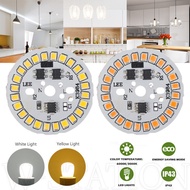 12W/15W Driver-Free Led Light Board - For Downlight, Flat Lamp, Indoor Ceiling Lamp, Candle Lamp - DIY Replaceable Led Module Lighting Source - White Light Warm Light Light Beads