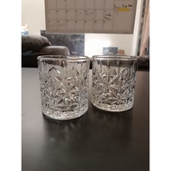 Glass Whiskey Glass - Aesthetic Whiskey Bar Rock Glass Lowball Cafe Aesthetic Imported