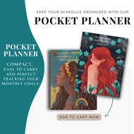 2026 POCKET MONTHLY PLANNER/ MINI PLANNER PLANNER 2026
