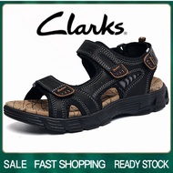 Clarks_รองเท้าแตะผู้ชายฤดูร้อนขนาดใหญ่พิเศษ แฟชั่นชุดลำลองลากคำผู้ชายขนาดใหญ่พิเศษรองเท้าแตะชายหาดน้ำเวียดนามกลางแจ้ง 45 46