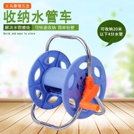 Water Pipe Rack Garden Water Pipe Garden Car Winding Wholesale Water Pipe Car Pipe Reel 20m Sea Blue