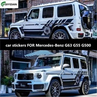 New car stickers FOR Mercedes-Benz G63 G55 G500 body sports decoration personality modification Viny